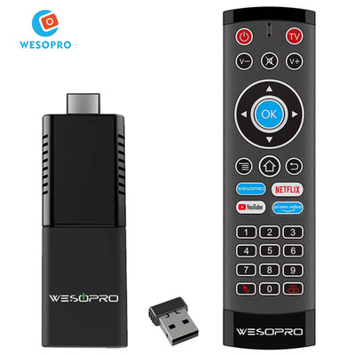 Linux OS TV Stick 4K Global Version Smart TV Dongle with 2.4GHz 5.0GHz Dual Band