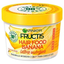 Garnier Fructis Hair Food Banana - Haarmaske 400ml 390 ml (3er Pack), banane 