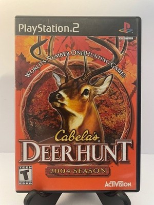 Cabela's Deer Hunt 2004 Season (PlayStation 2, PS2) w/Manual Tested Good Cond