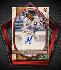 Jazz Chisholm *47/99* Auto 2025 Topps Museum Collection #AA-JC NY Yankees MLB