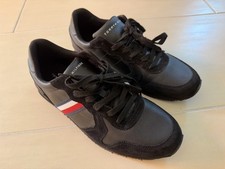 Tommy Hilfiger Herren Iconic Retro-Lauf-Sneaker Aus Leder Sneaker Schuhe EU …