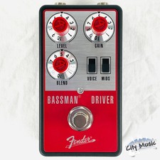 Pedale per chitarra effetto overdrive driver Fender Bassman usato ♫