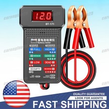 Car Battery Tester Digital Analyzer Car Auto Battery Load Cranking Tester 12v Us Car Battery Tester Digital Analyzer Car Auto Battery Load Cranking Tester 12v Us