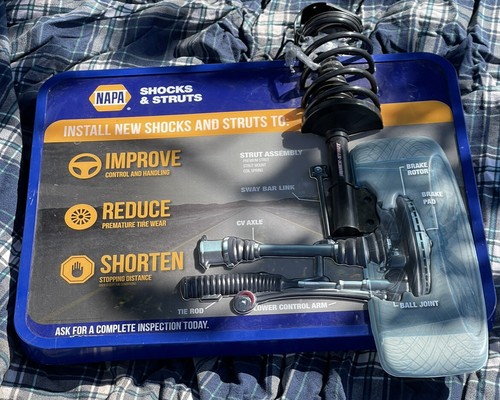 NAPA Shocks And Struts Light Up Sign NEW Rare Style | eBay