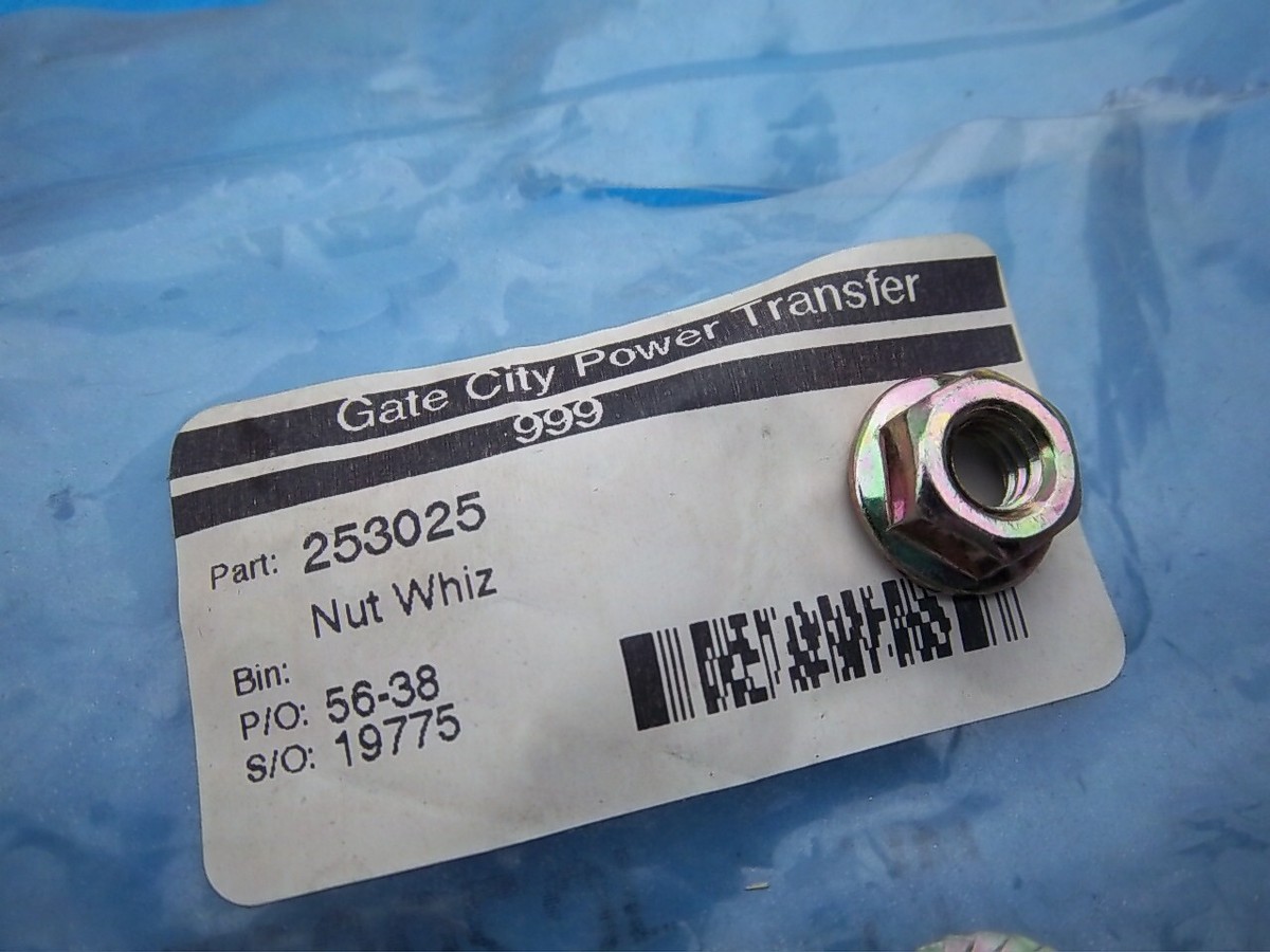 NEW GRASSHOPPER WHIZ NUT 253025 OEM GH3 | eBay