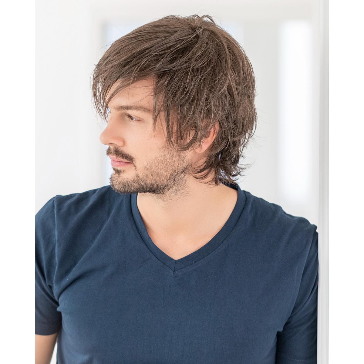 Johnny perruque homme pour sport et soirées bonnet respirant ajustable