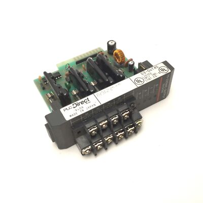 PLC Direct D3-04TAS Discrete Output Module 4-Point 120-240VAC 2A/Point 2A/Common