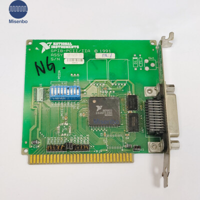 100% test Used National Instruments NI GPIB-PCII/IIA IEEE-488.2 Interface Card