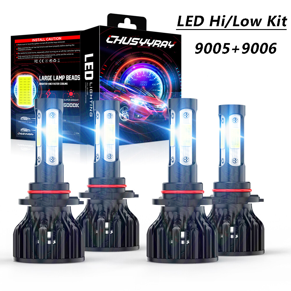 10000k High Low Beam Super Bright White