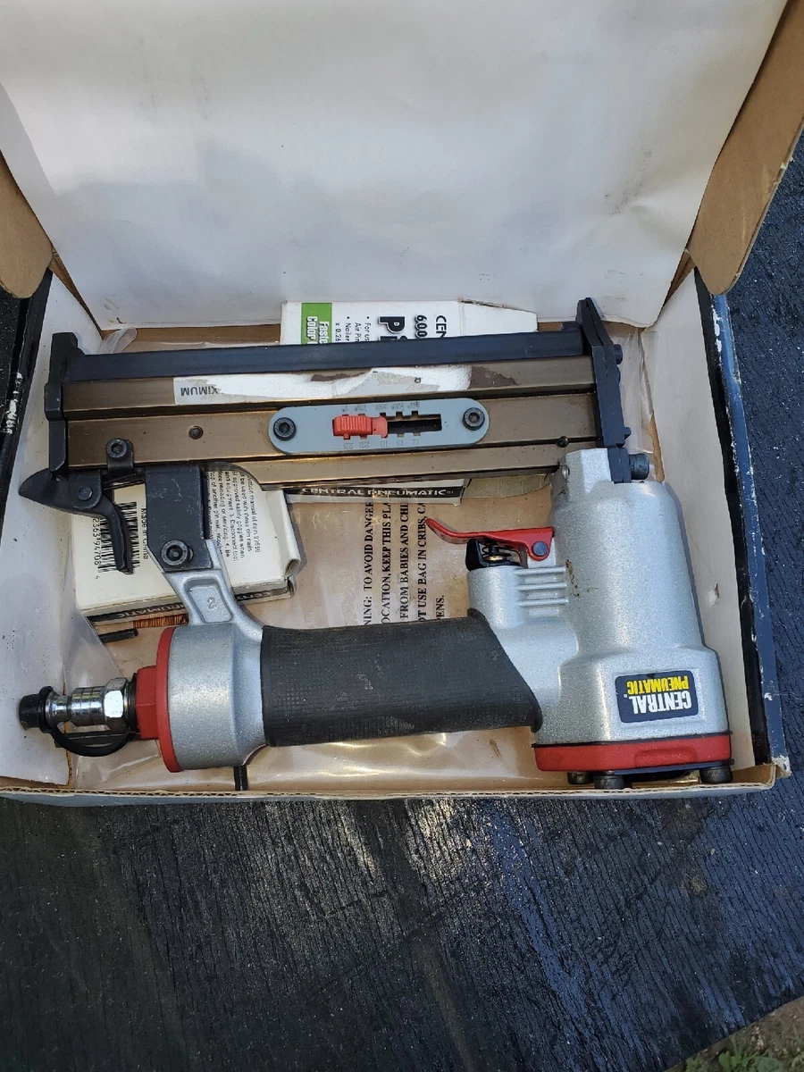 Central pneumatic on sale pin nailer