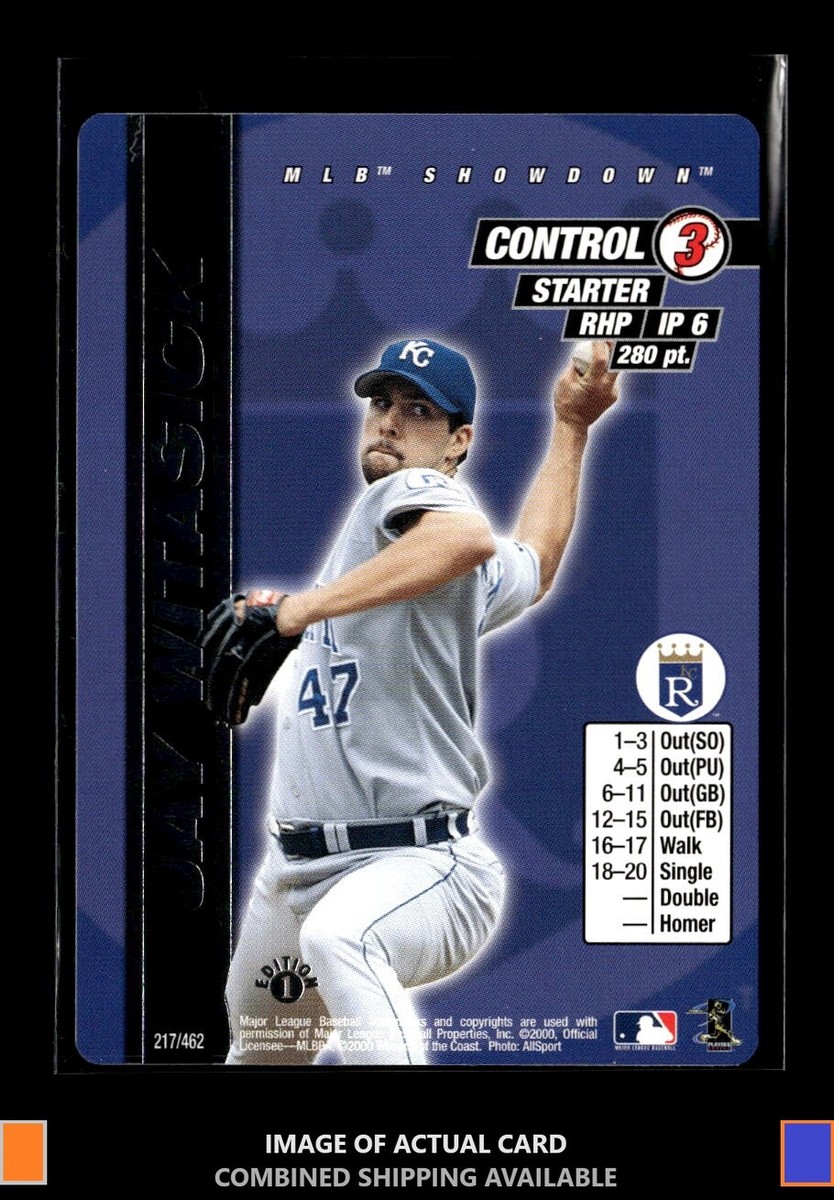 2000 MLB Showdown 1st Edition #217 Jay Witasick Kansas City Royals | eBay