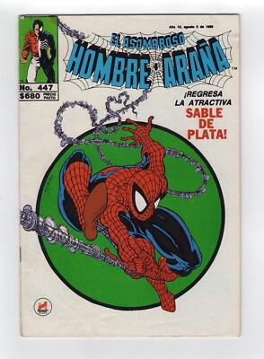1988 MARVEL AMAZING SPIDER-MAN #301 SILVER SABLE TODD MCFARLANE KEY RARE MEXICO