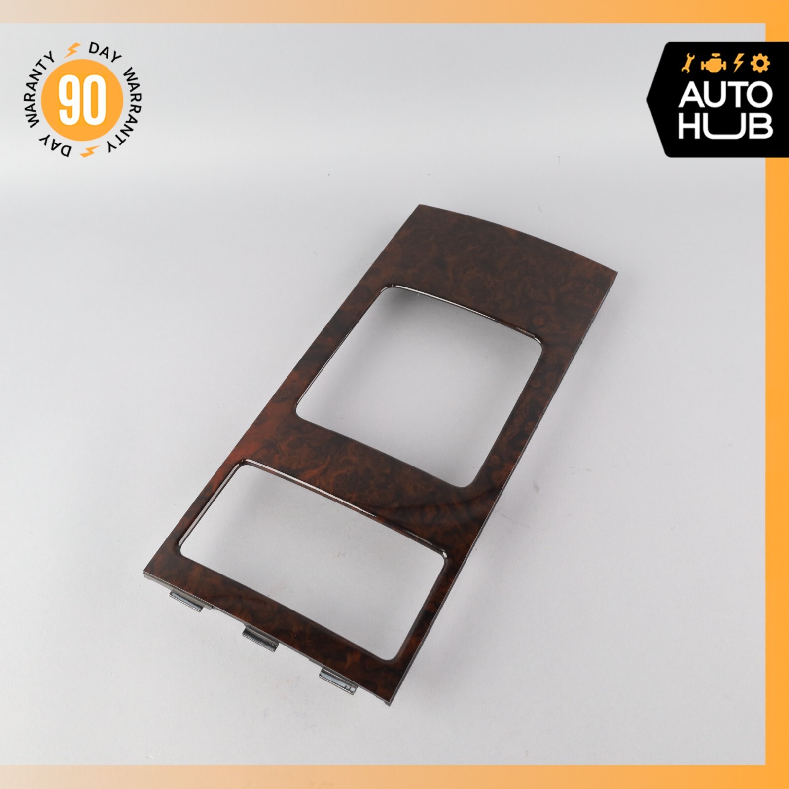 03-10 Bentley Continental GT Coupe Rear Center Console Trim Bezel Wood OEM 53k