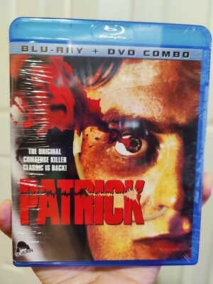 PATRICK (USA Release BLU-RAY + DVD Combo, Classico Ozploitation Del 1978)