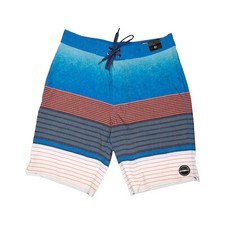 O'neill Men Freedom Stripe At The Knee 20" Swim Shorts Multicolor Size 31 7418