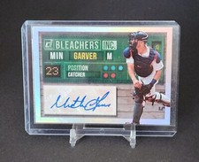 2019 Panini Donruss Bleachers Inc Mitch Garver #BI-MG Auto