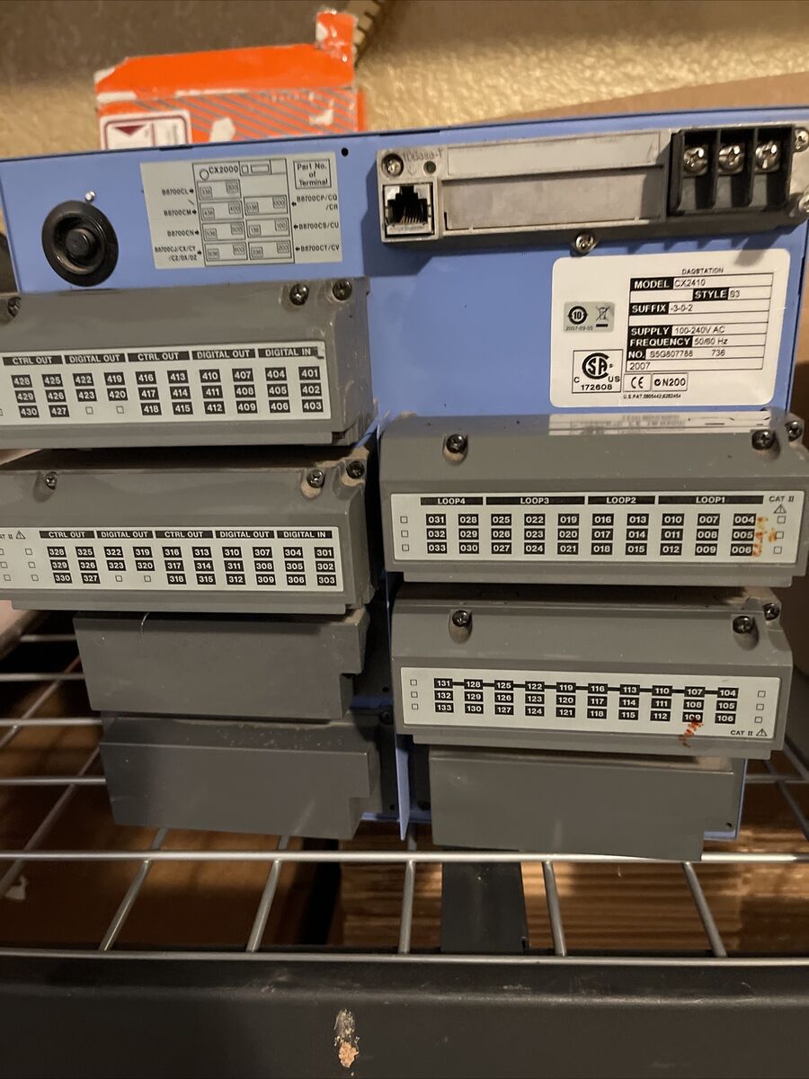 CX2000 YOKOGAWA CX-2410-3-0-2 style S3 100-240v AC 50/60hz CX2000 YOKOGAWA CX-2410-3-0-2 style S3 100-240v AC 50/60hz