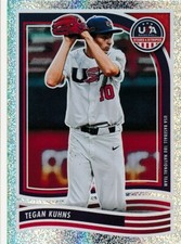 #84 TEGAN KUHNS 2024 Panini USA Stars & Stripes OPENING DAY PARALLEL RC