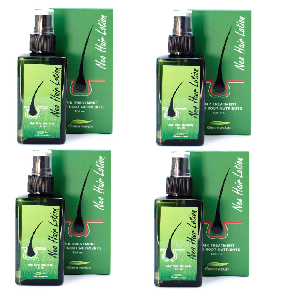 4X Neo Hair Lotion Hair Loss Treatment Root Nutrients Green Wealth