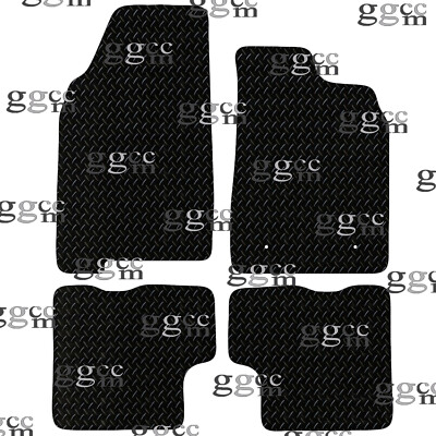 DACIA DUSTER 2 WITH PASSENGER SEAT DRAW 2018 & ON BLACK RUBBER CAR FLOOR MATS