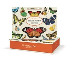 Cavallini & Co. Butterflies Stationery Set