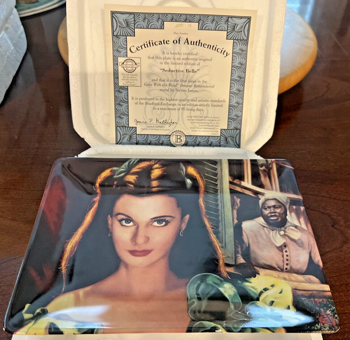 Bradford Exchange Gone With the Wind Dreams Remembered Plates