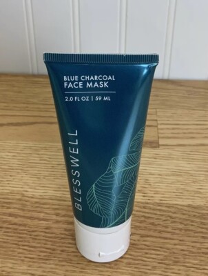 Blesswell Blue Charcoal Face Mask 2 FlOz