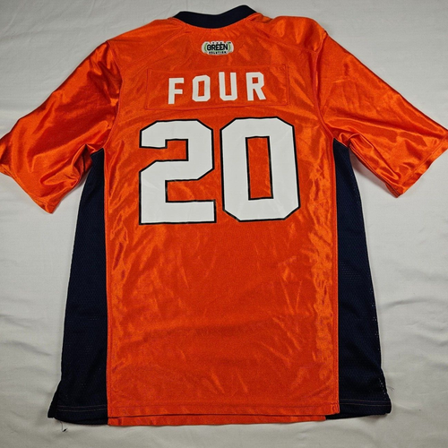 Denver Broncos Colors “420” Four 20 Football Jersey Medium The Green Solution - Picture 2 of 6
