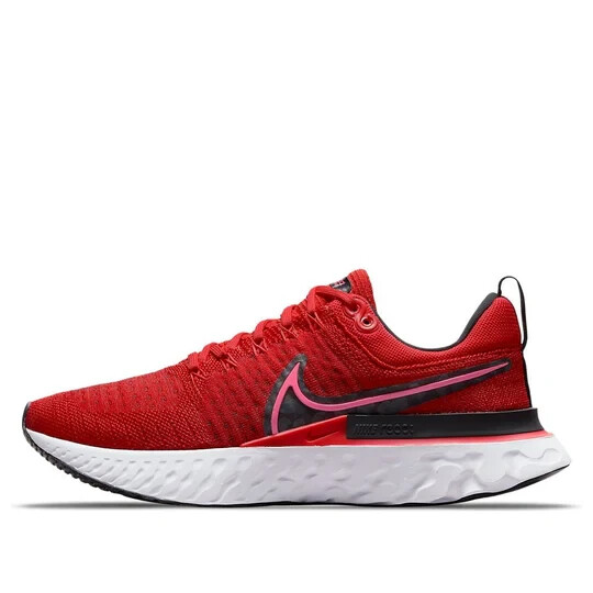 Nike React Infinity Run Flyknit 2 Womens Running Shoes Size 8.5 Chile Red DM8073-600