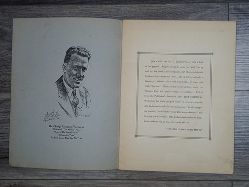 1927 Wendell Hall Red Pepper Southern Stomps Vintage Piano Sheet Music 1920's - Picture 2 of 6
