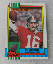 1990 TOPPS FOOTBALL CARD #13 JOE MONTANA SAN FRANCISCO 49ERS EX MAR124