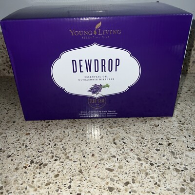 Young Living DEW DROP Essential Oil Ultrasonic Diffuser - New in Box! DewDrop