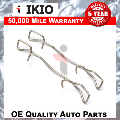 Ikio 2x Brake Pad Retaining Spring Clips Front Rear Fits Ford Focus C-Max 2.0