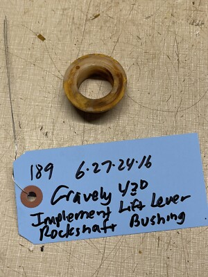 1967 Gravely 430 Commercial Tractor Lift Rockshaft Bushing