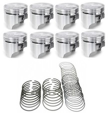 Silvolite .140 Dome Pistons8moly Rings 1966-1969 Chevy Bb 427 335390 Hp 060