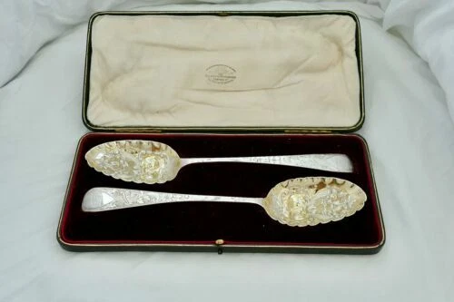 Berry Antique Solid Silver Cutlery