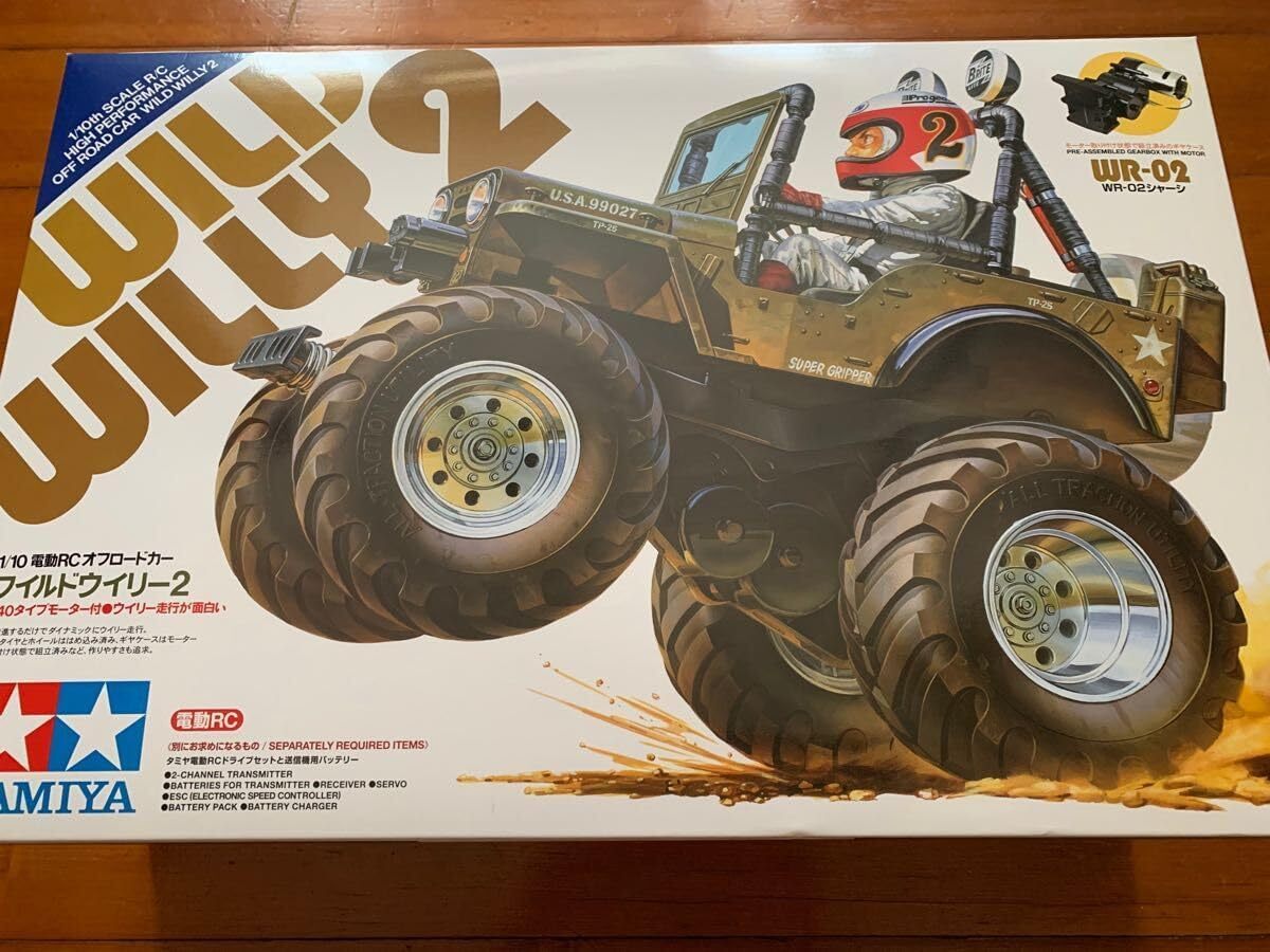 TAMIYA WILD WILLY 2 1/10スケール Rc Rtr Wild Willy 2 Wr02 / Tamiya USA