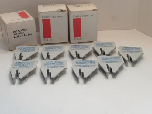NEW (3 BOX OF 3) CUTLER HAMMER C306KAL1-3 LUG ADAPTER ASSEMBLY 