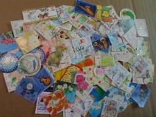 Collection lot 100 different very recent stamps of Japan - all since 2020