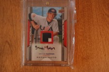 2009 Upper Deck Bryce Harper #74/99 USA Baseball Auto Rookie Patch Jersey