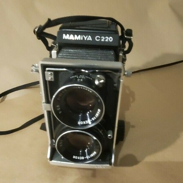 MAMIYA C220 Pro W/ Sekor 80mm F2.8 Blue Dot | eBay