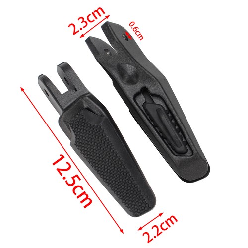 Footrests Footpegs For Ducati Monster SP Plus 937 821 Stealth Stripe 1200 1200S - Picture 2 of 12