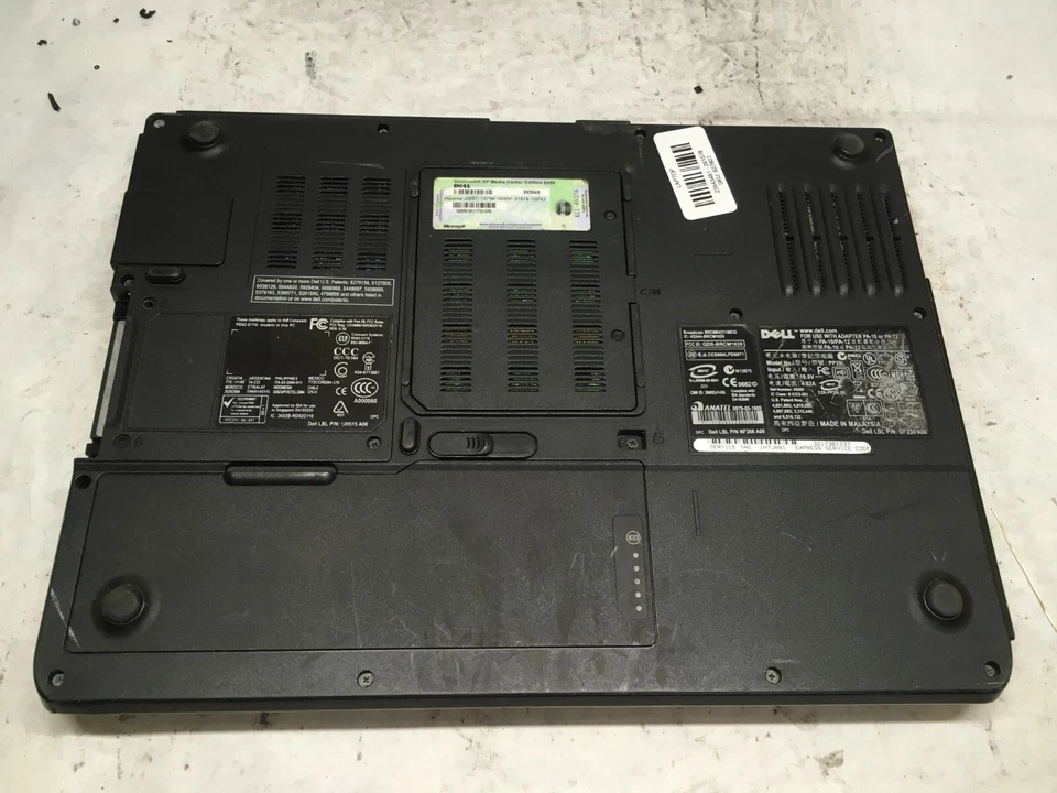 Dell Inspiron E1505 15" (AS IS) Intel Core Solo @ 1.66 GHz - JZ - Image 3 of 4