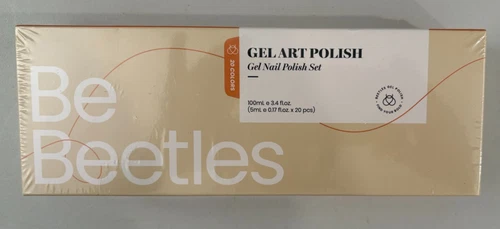 Beetles Gel Nail Polish - 20 Piece Set  - 20 Colors  NEW IN UNOPENED SEALED BOX
