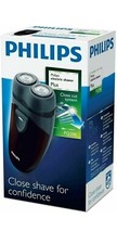 Philips PQ206 2-Head Close Cut Electric Men Shaver AA Powered Travel Clean Razor