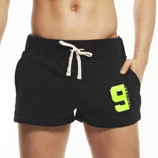 Men's Low Rise Boxer Shorts Sports Underwear Casual Home Panties Arrow Shorts