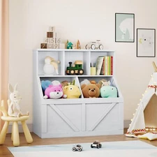 Toy Storage Organizer Toy Storage Cabinet for Kids with Toy Shelf for Nursery   
