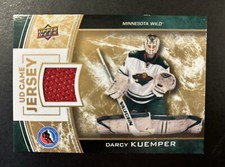 2014 Upper Deck Game Jersey Darcy Kuemper HHOF-DK