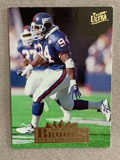 1995 Ultra Football Card #221 Michael Brooks New York Giants NM Free Shipping!