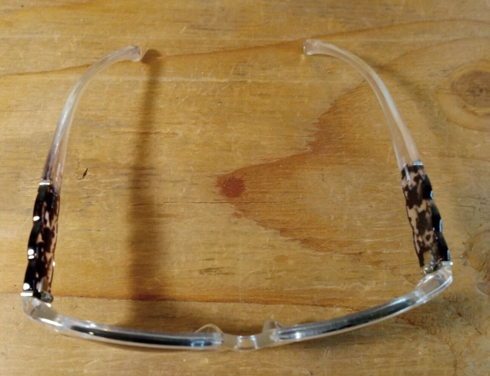 Женские солнцезащитные очки Pugs прозрачные черно-белые пятна - Изображение 3 из 4